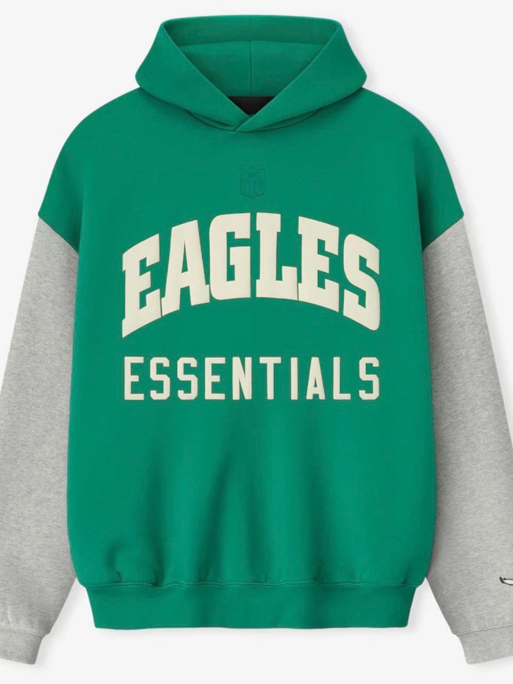 Fear of God Essentials x NFL Philadelphia Eagles Sport Hoodie Kelly Green XL
